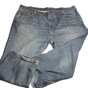 Levis 559 Relaxed Straight Jeans 48x30 Blue Denim Medium‎ Wash Men's 01559-2765